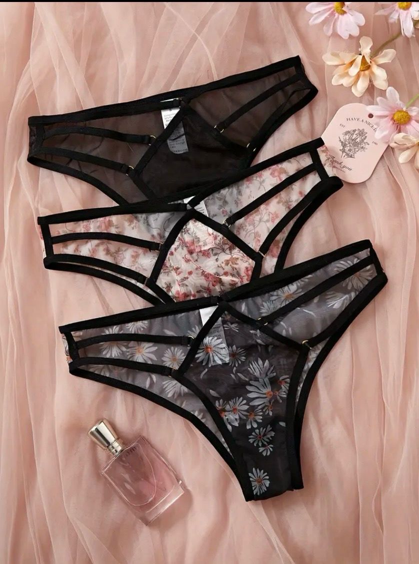 Floral Print Undies