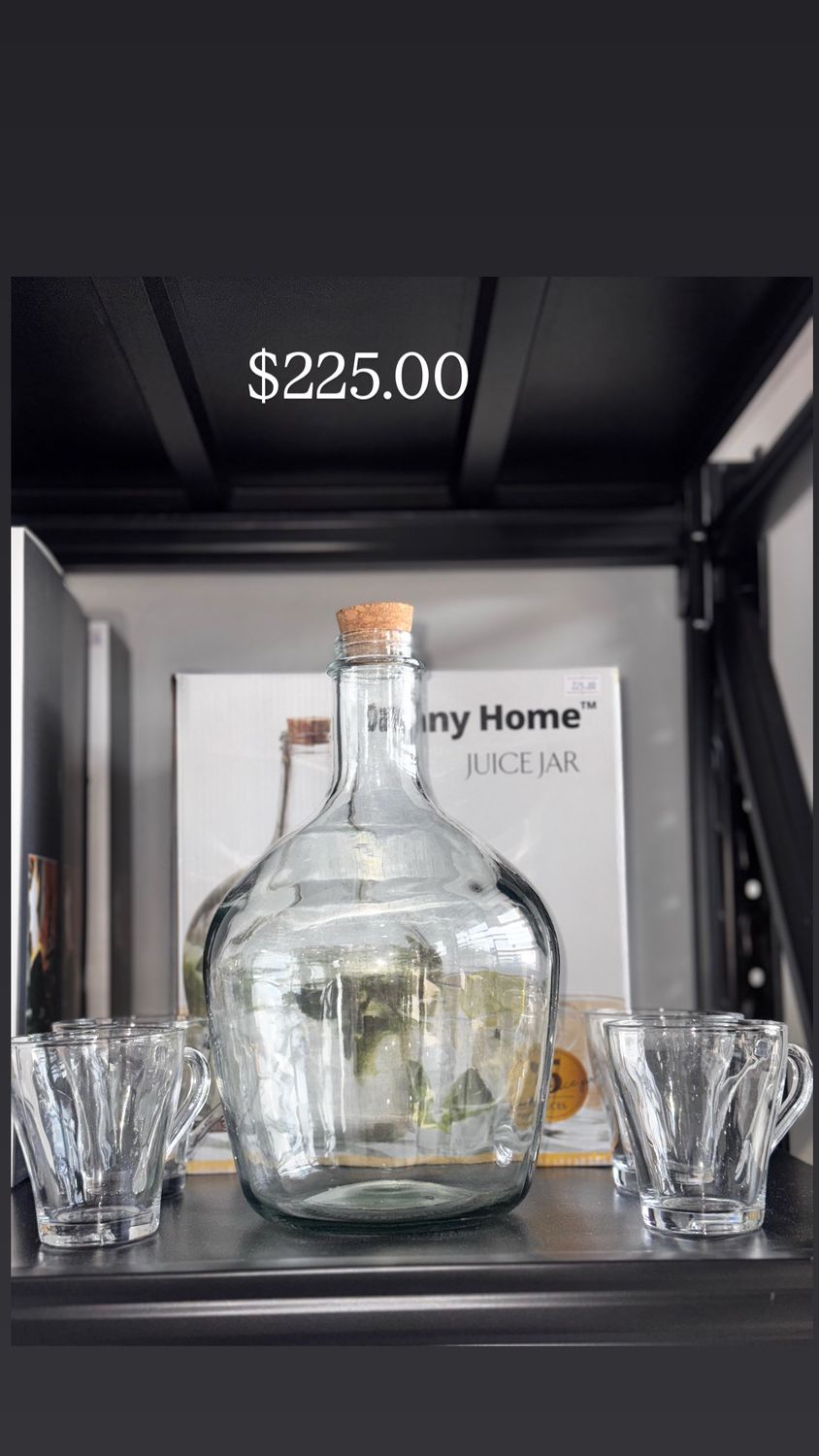 Danny Home Glass Jug And Cup Set