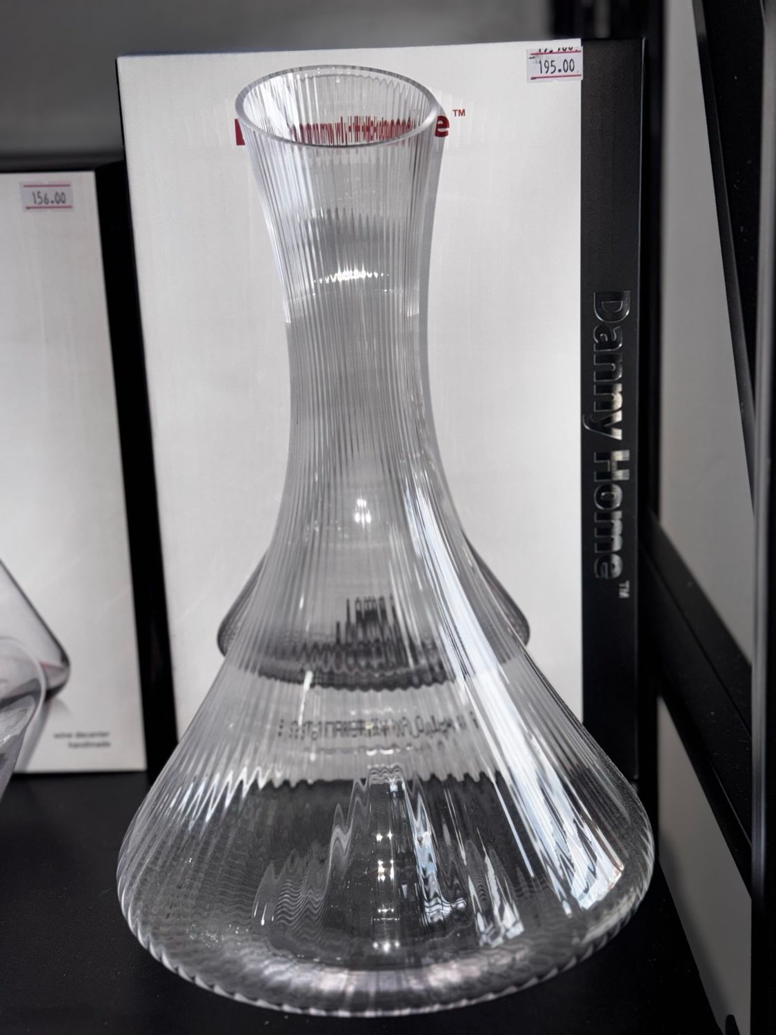 Danny Home Stripe Polar Wine Decanter