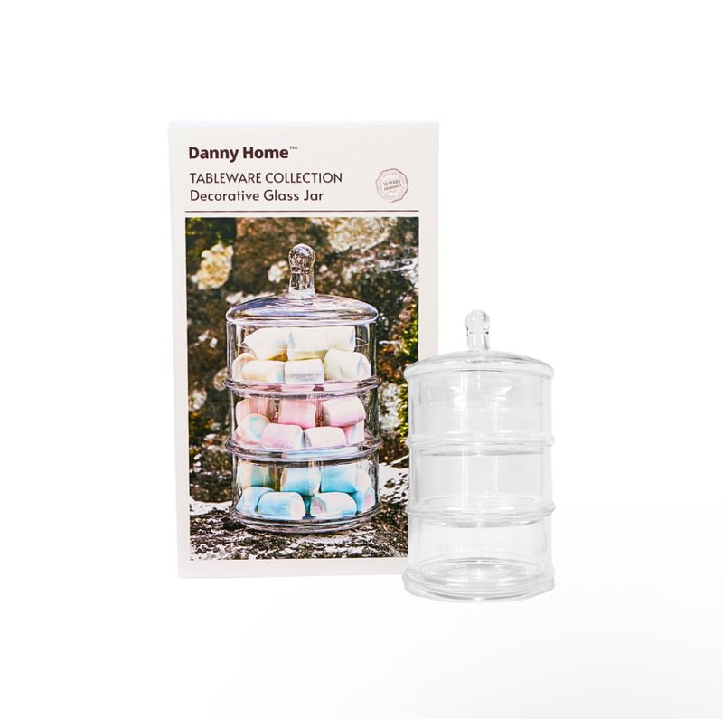 Danny Home Tableware Decorative Glass Jar