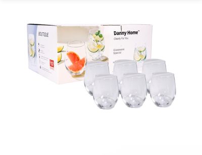 Danny Home 6pcs Whiskey Glass