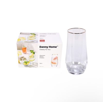 Danny Home 6pcs Glass Drinking Set