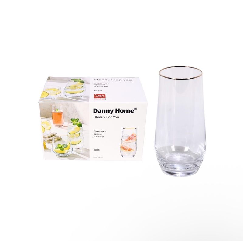 Danny Home 6pcs Glass Drinking Set