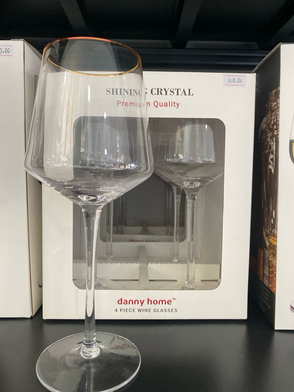 Danny Home 4pcs Wine Glass Set