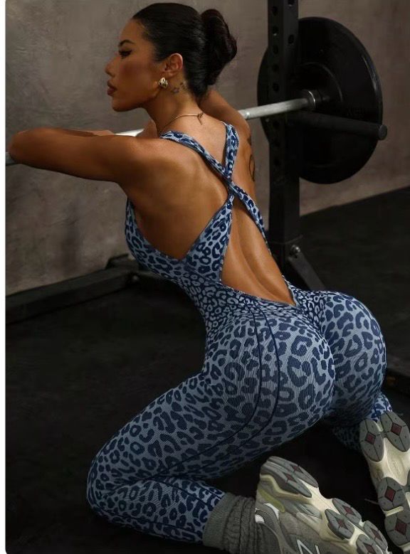 Leopard Print Jumpsuit