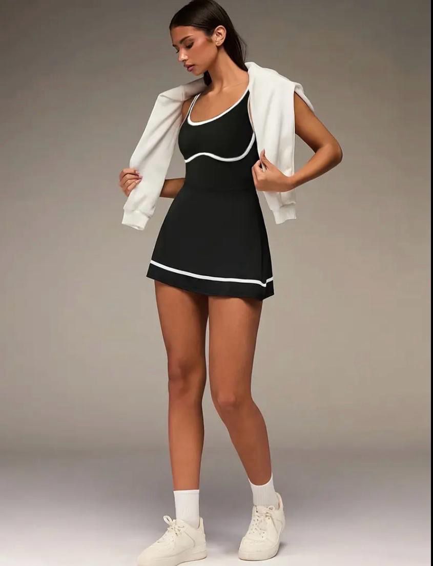 Spaghetti Strap Tennis Dress