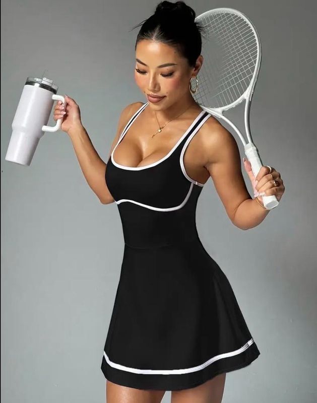 Spaghetti Strap Tennis Dress