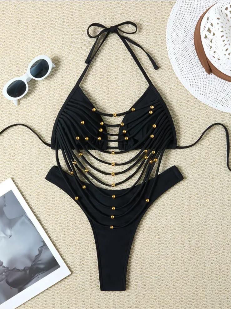 Multistrap Halter Bikini