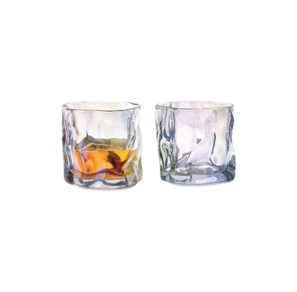4PC GLASS CUP SET #1988-52 (280ML)