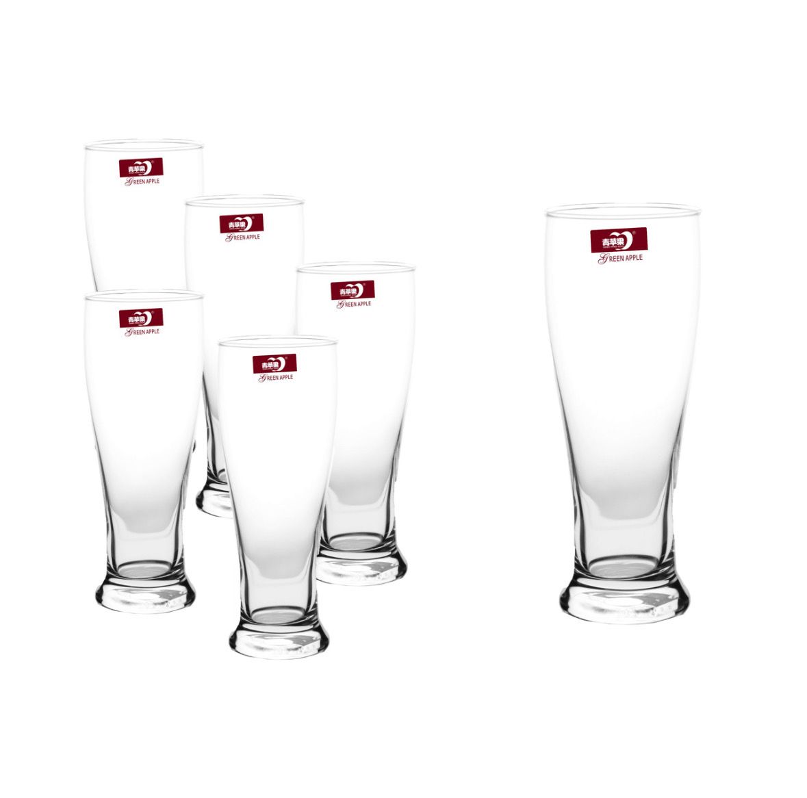 DG 6PC 16OZ TALL COCKTAIL/JUICE GLASS SET
