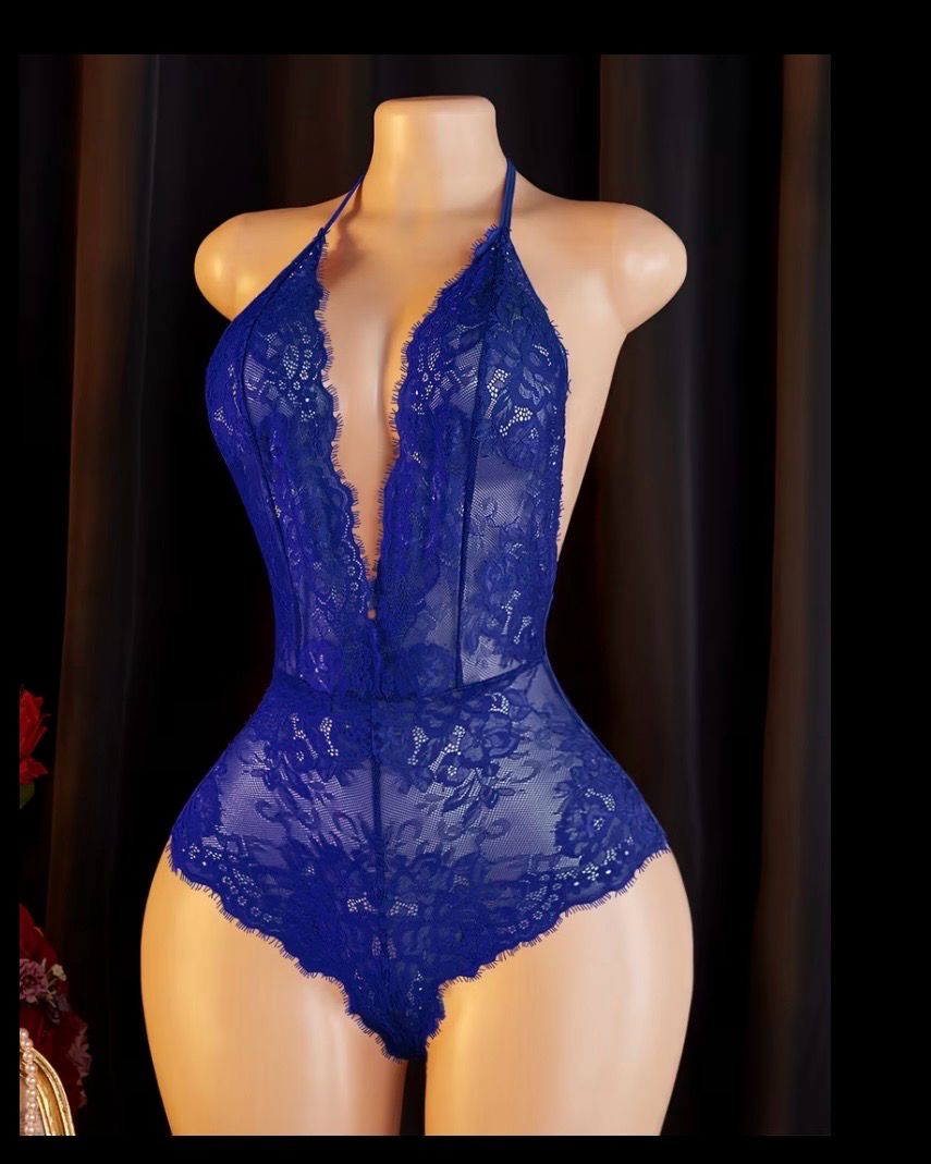 Lace Pure colour bodysuit