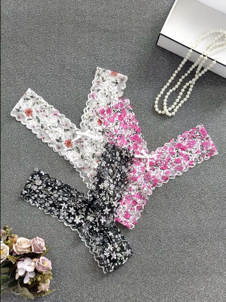 3pcs Set Japanese Style Breathable Thong