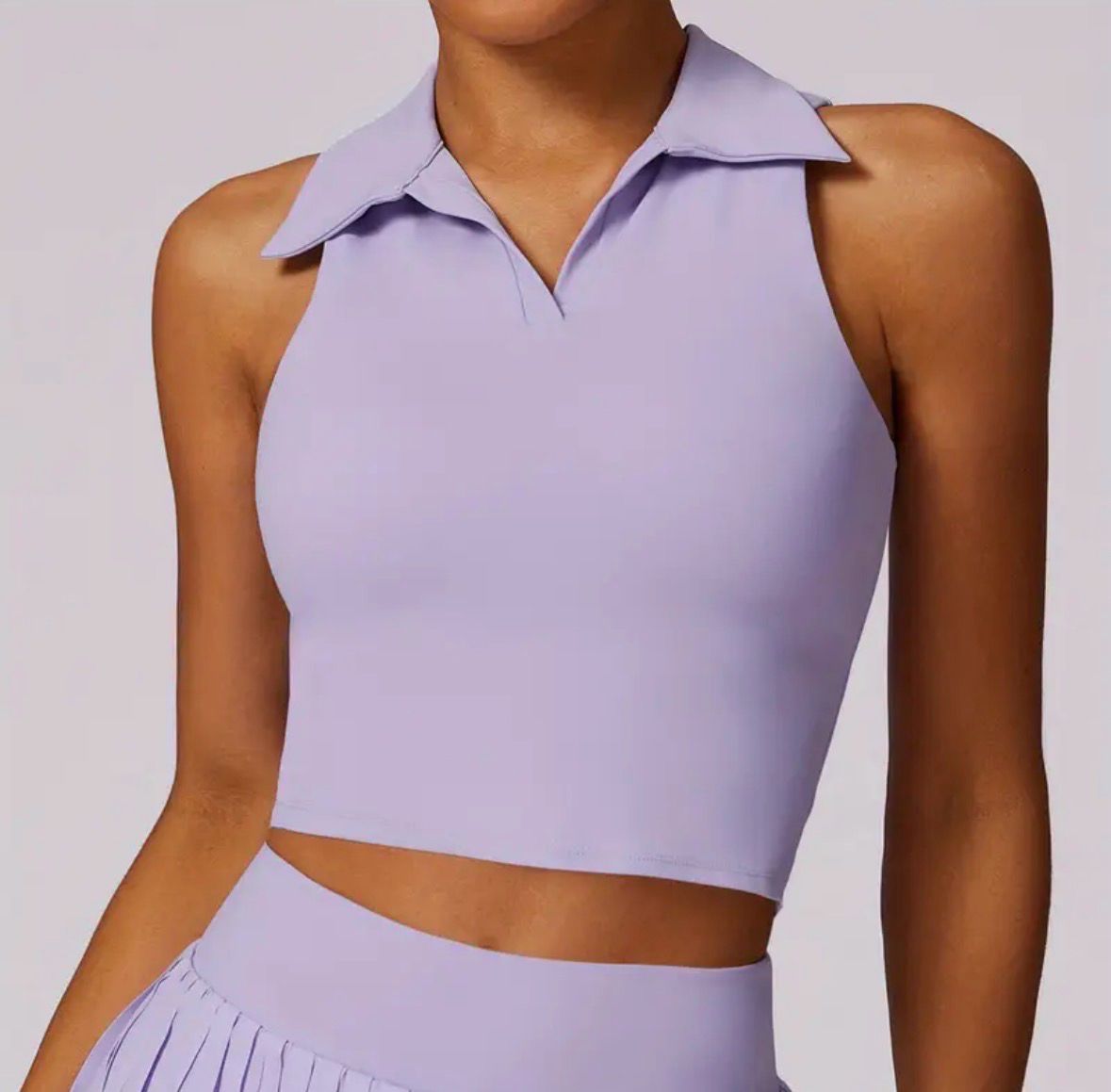 Lavender Sport Top