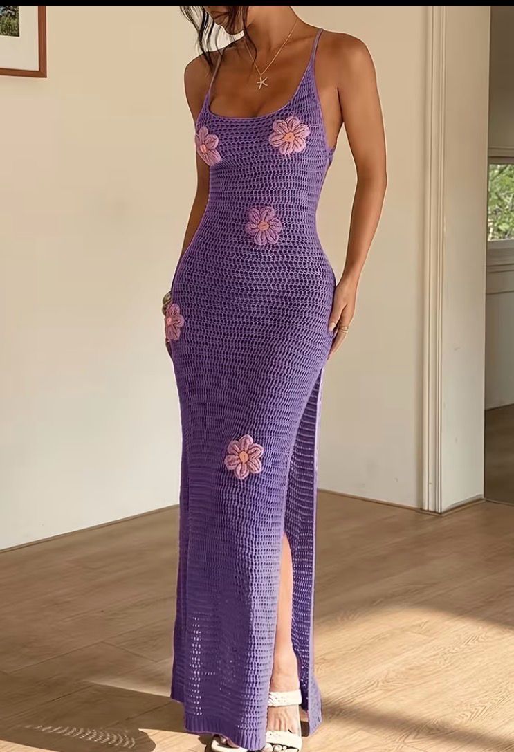Crochet Maxi Dress