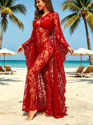 Lace Butterfly Cover Up