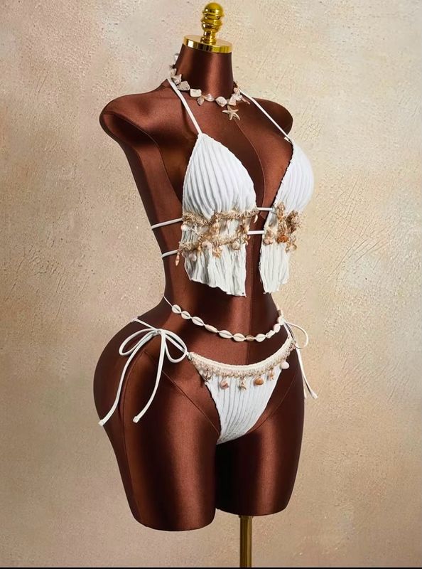 Shell Webbing Swimsuit