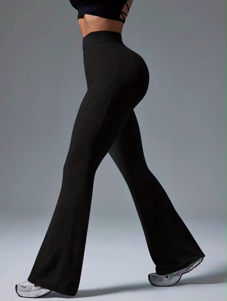 Women's Flared Tight Pants