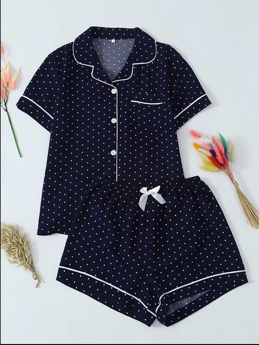 Polka Dot Pajamas Set