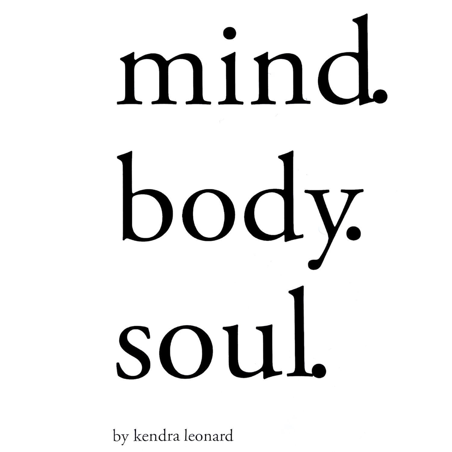 MIND.BODY.SOUL.