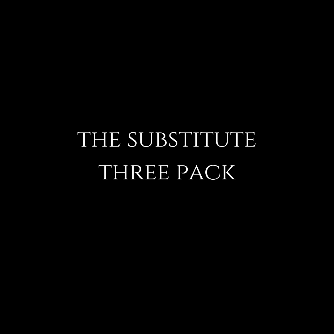 THE SUBSTITUTE THREE PACK