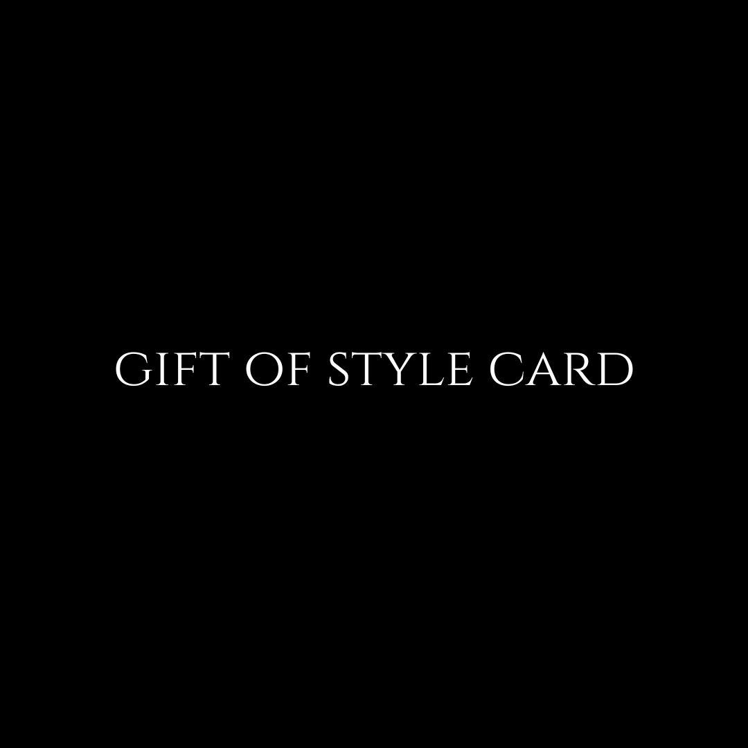 GIFT OF STYLE CARD