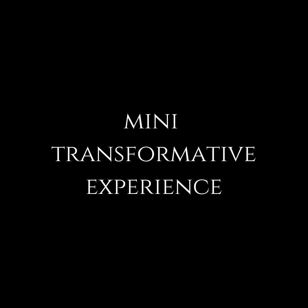 MINI TRANSFORMATIVE EXPERIENCE