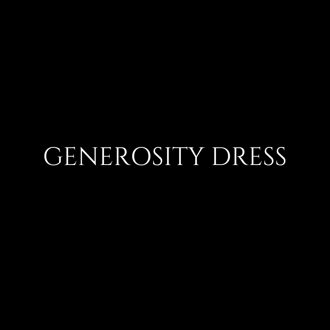 GENEROSITY DRESS