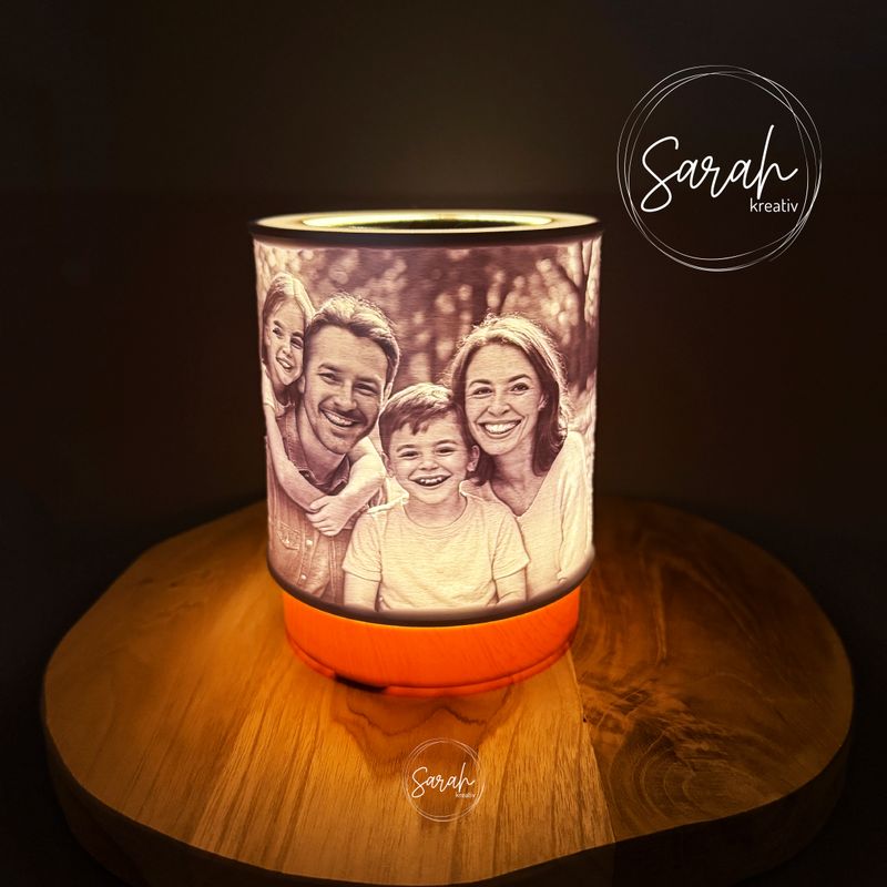 Touch-Lampe personalisiert