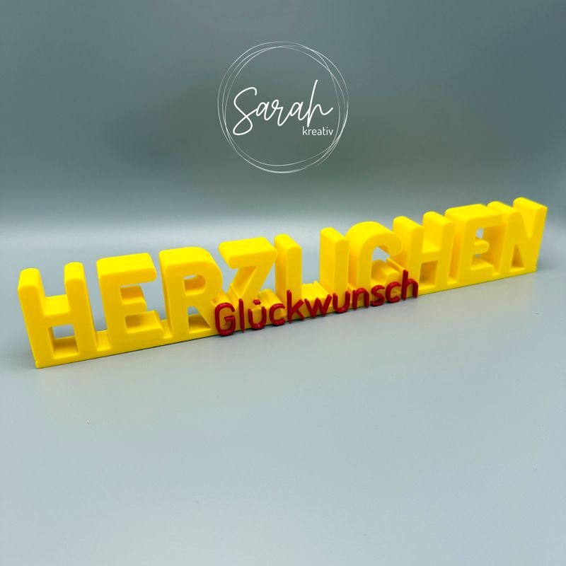 herzlichen Glückwunsch