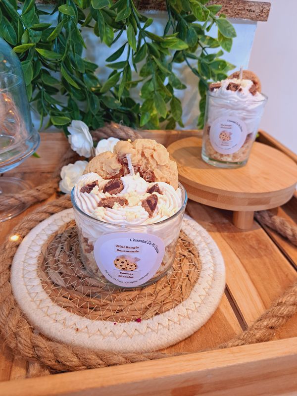 Bougie Gourmande Cookies Chocolat