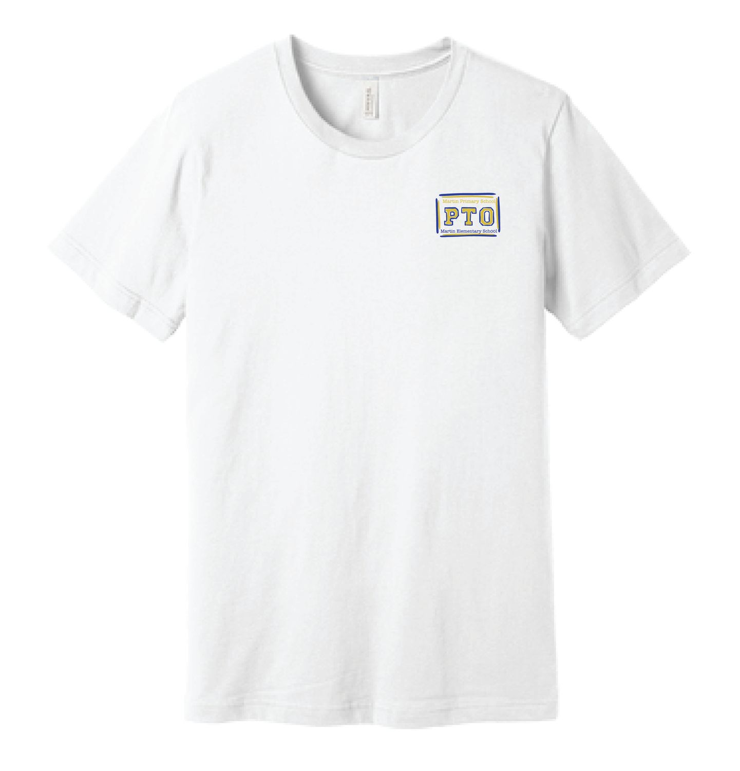 Martin PTO Bella Canvas White Tee