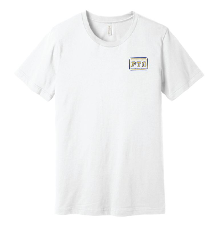 Martin PTO Bella Canvas White Tee