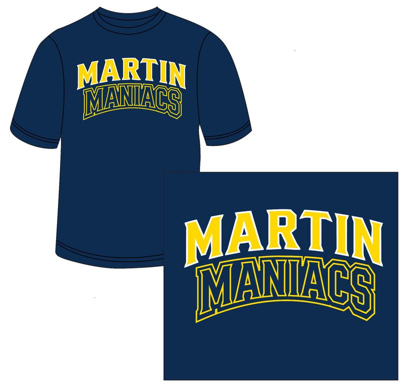 Martin Maniacs NAVY Tee