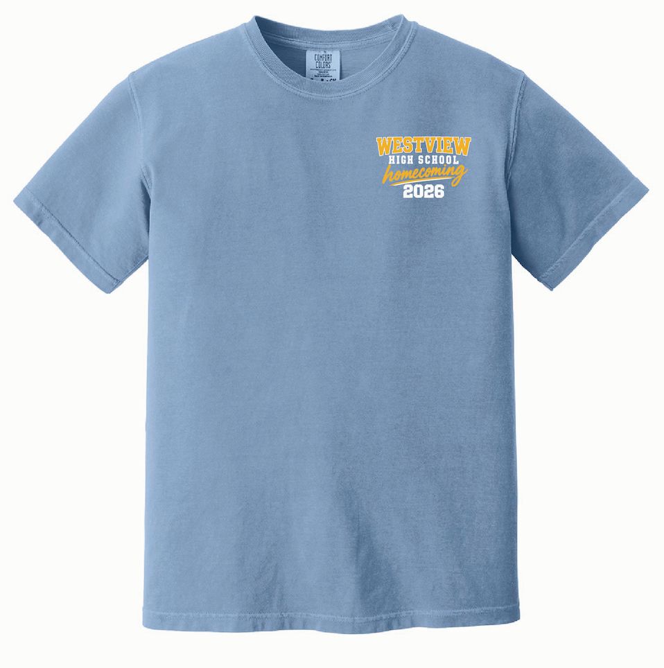 WHS HOMECOMING 2026 Comfort Color Short Sleeve Tee