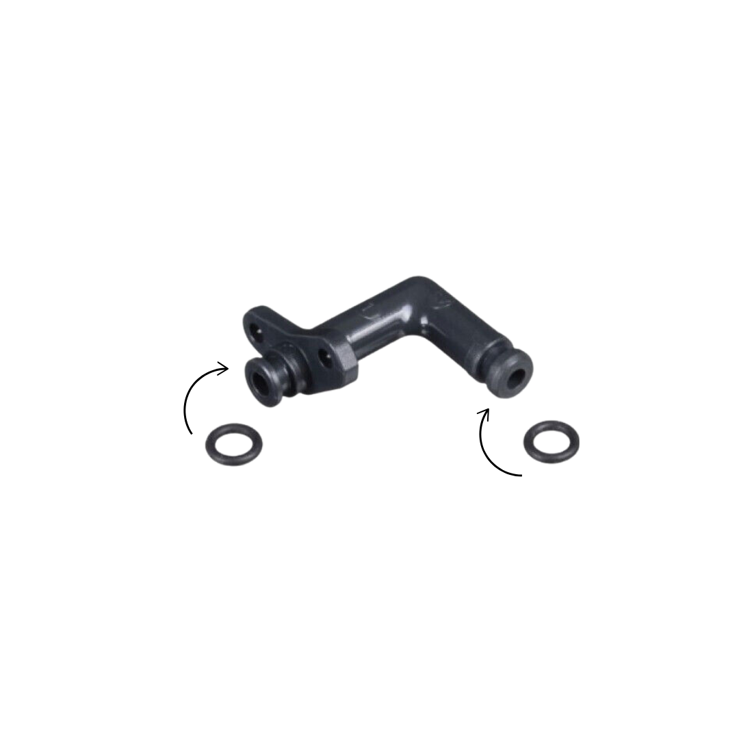 2x O-ring Seals for Bosch/Siemens Brew Group Water Inlet
