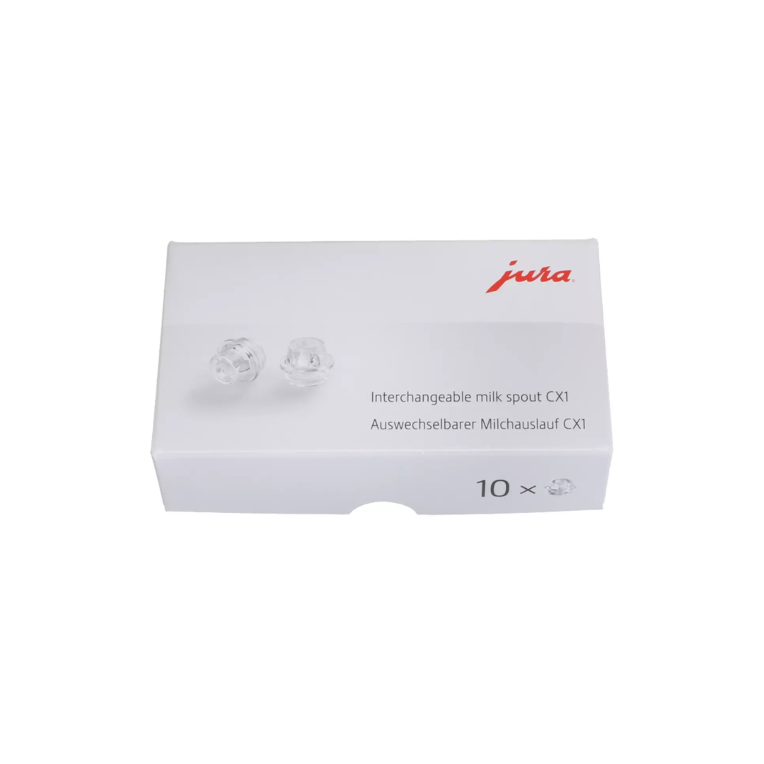 Milk Spout Set CX1 (10pcs) for JURA, 72595