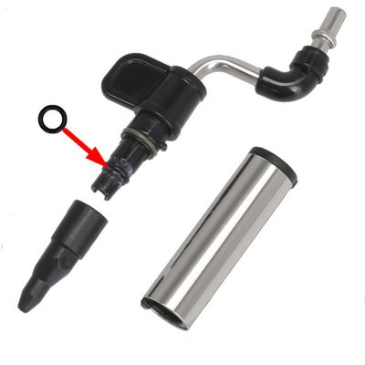 DeLonghi Steam Nozzle Gasket, Milk Carafe Connector EC