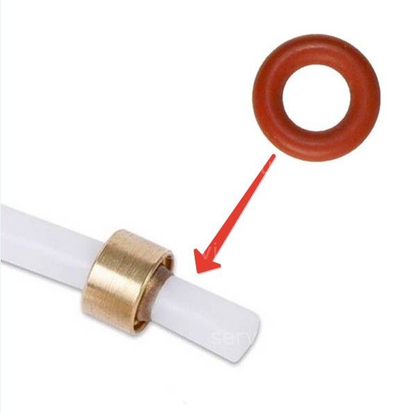Teflon Tube Gasket 3.4×1.9 for Melitta, Nivona, Jura, Sieme