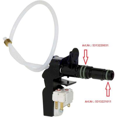DeLonghi Steam Nozzle Gasket, Milk Carafe Connector D=