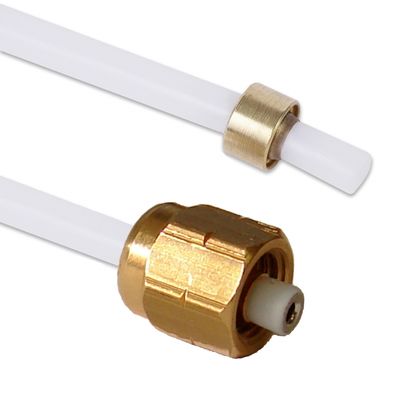 Saeco Teflon Tube L=200 mm with Nut and Clamp