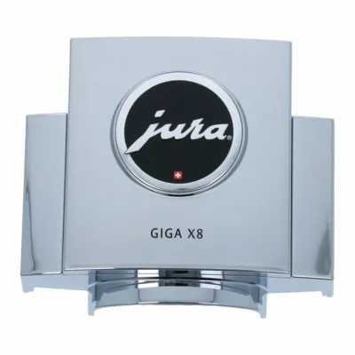 Chrome Coffee Outlet Cover for Jura Giga X8 G2