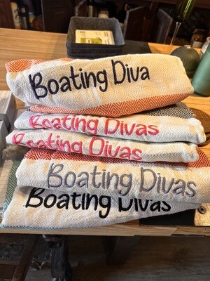 Boating Divas Turkish Towels Sheets