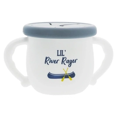 River Roger snack cup with lid