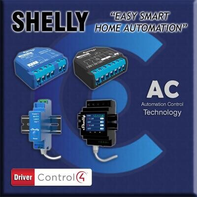 Shelly driver for Control4