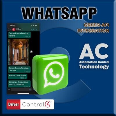 Whatapp Bot driver for Control4