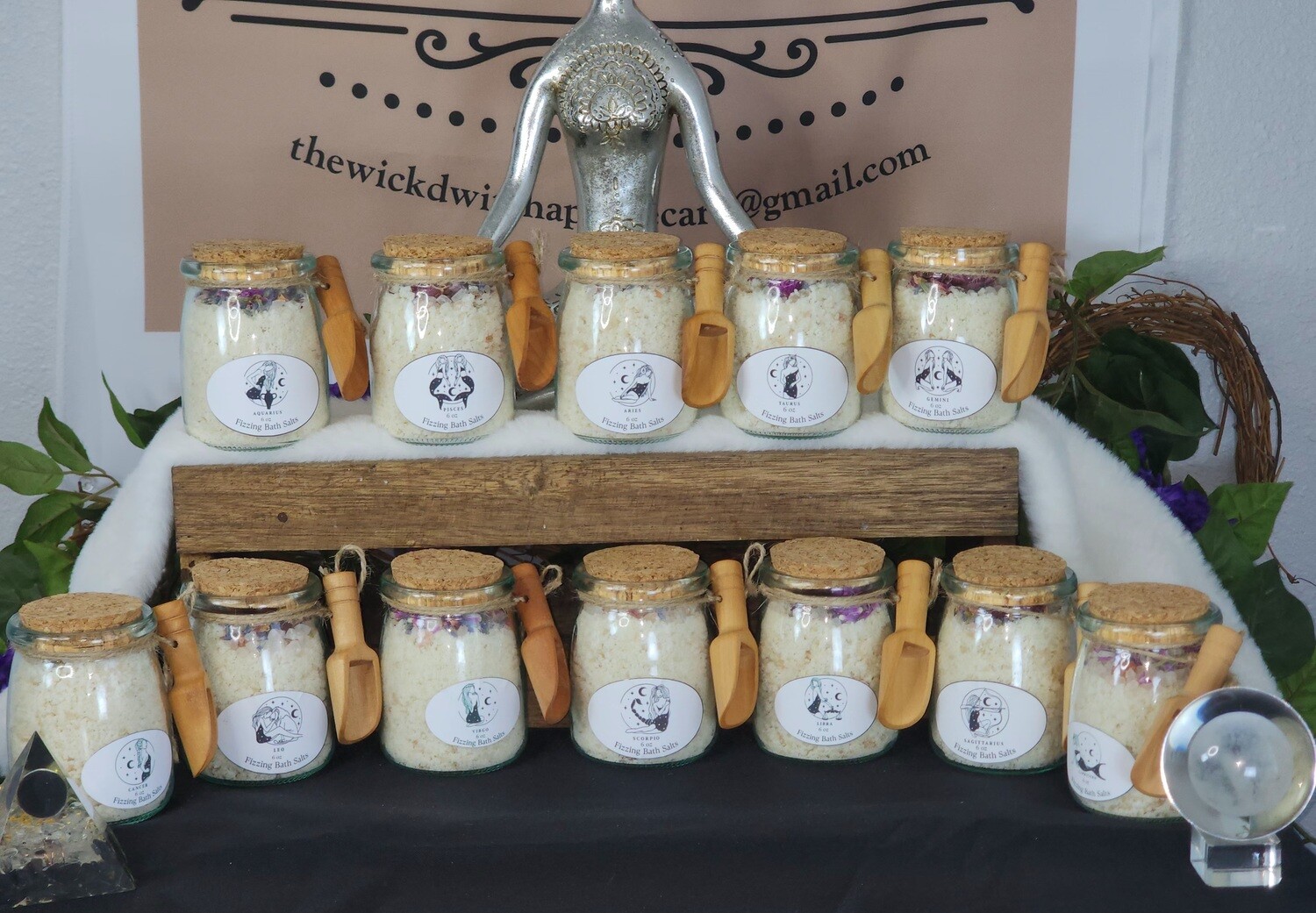Celestial fizzing bath salts 6.5 oz