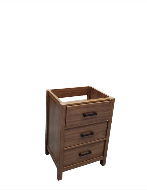 24'' Bathroom Vanity without Sink Modern Bathroom Storage Cabinet with 3 Drawers