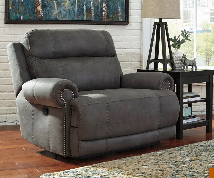 Austere Oversized Manual Recliner Ashley Design