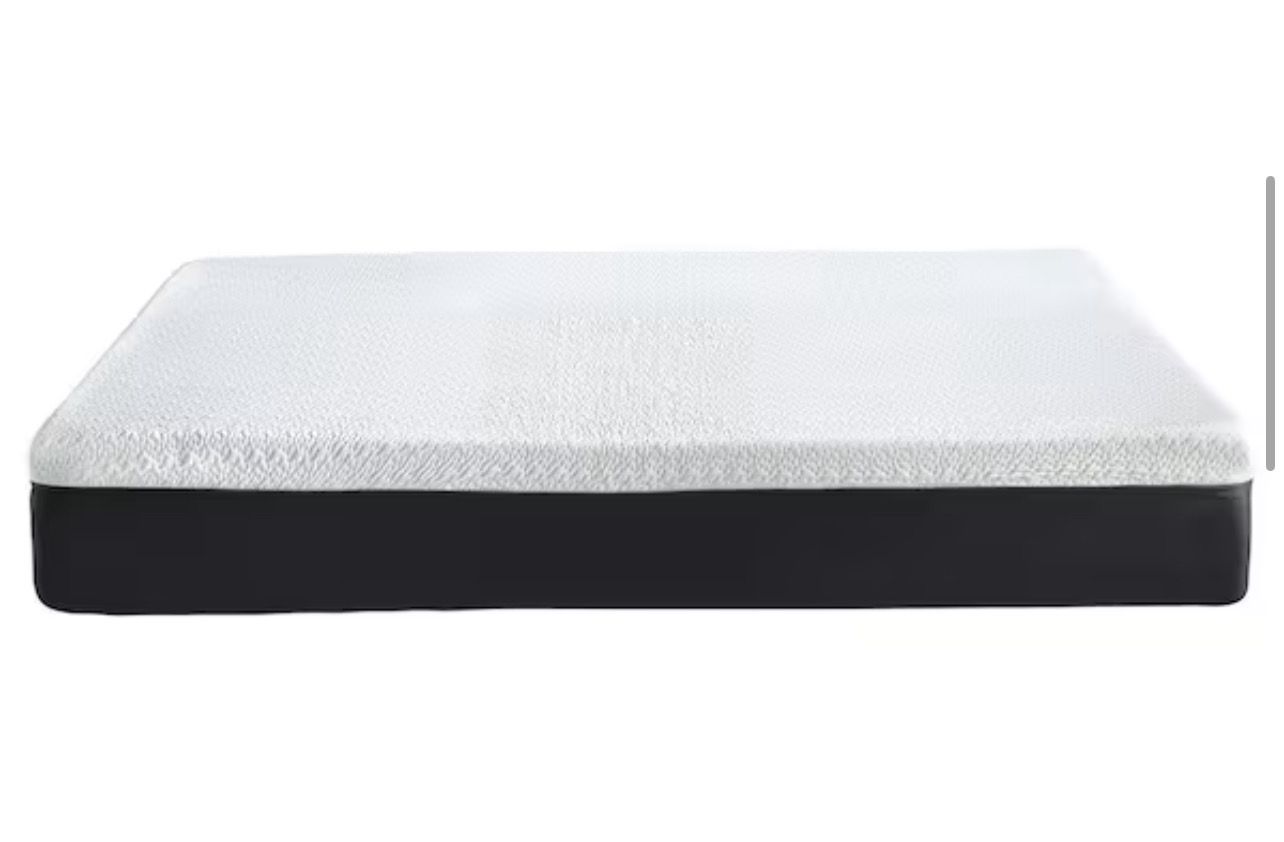 Full-Size 12 in. Gel Memory Foam Mattress Cool Gel