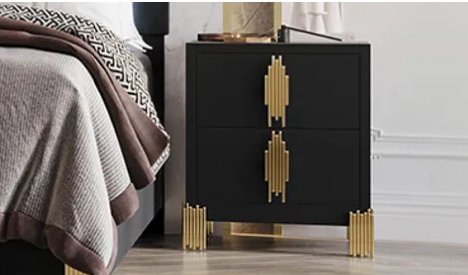 Nightstand Empire With 2 Drawers
